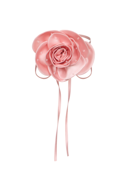 Neck kisses pink чокер